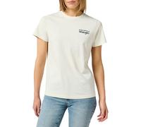 Wrangler Maglietta da Donna Graphic Tee, Vintage Bianco, XS