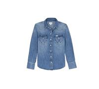 Wrangler Maglietta da Donna Heritage, Luce Manuale, M
