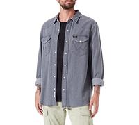 Wrangler Maglietta da Uomo Heritage, Nero, S