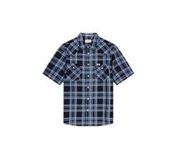 Wrangler Maglietta da Uomo SS Western, Flamingo Indaco, L