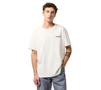 Wrangler Maglietta da Uomo Vintage, Betulla, M