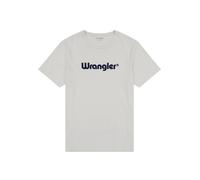 WRANGLER Maglietta 'LOGO TEE' blu scuro / bianco naturale Uomo WRANGLER XL blu scuro / bianco naturale