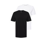 WRANGLER Maglietta nero / bianco Uomo WRANGLER XXL nero / bianco