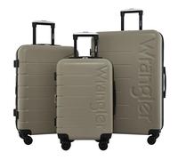 Wrangler Maverick - Set di valigie, 3 pezzi, Salvia argentata., 28 inches