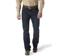Wrangler Men's 20X 02 Competition Slim Fit Jean, Root Beer, 34x32