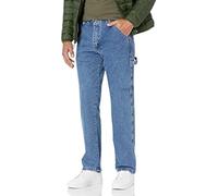 Wrangler Men's Authentics Classic Carpenter Jean, Antique Stone, 40W x 29L