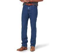 Wrangler Men's Cowboy Cut Slim Fit Active Flex Jean, Stonewash, 34W x 32L