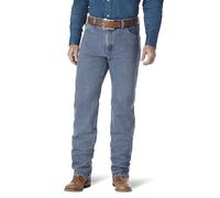 Wrangler Men's Premium Performance Advanced Comfort Cowboy Cut Reg Jean, Stone Bleach, 34W x 30L