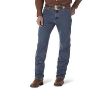 Wrangler Men's Premium Performance Cowboy Cut Reg Jean, Mid Tint, 40W x 30L