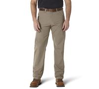 Wrangler Men's Riggs Workwear Ripstop Technical Pant, Dark Khaki, 35x32