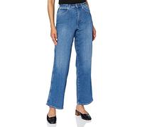 Wrangler Mom Relaxed Jeans Boyfriend, Blu (Dance with Me 187), 29W / 34L Donna