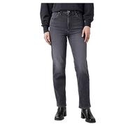 Wrangler Mom Straight Jeans, Heart Breaker, 26W / 32L Donna