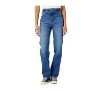 Wrangler - Mom Straight Jeans - - Jeans - Donna - Blu - W24 L32