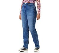Wrangler Mom Straight Jeans, Smoke Sea, 28W / 32L Donna