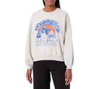 Wrangler Oversized Sweat Maglia di Tuta, Oat Mele, S Donna