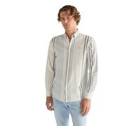 Wrangler Oxford Shirt Maglietta, Bianco e Blu, M Uomini