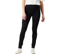 Wrangler High Rise Skinny Jeans, Nero (Future Black), 32W/32L Donna