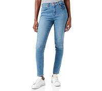 Wrangler Pantaloni skinny da donna, a vita alta, River, vita 91,4 cm, cavallo 81 cm