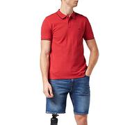 Wrangler Pique Polo, Red X47, S Uomo