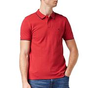 Wrangler Pique Polo, Red X47, M Uomo