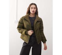 Wrangler - Piumino verde corto XL