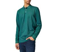 Wrangler Polo LS Refined, Verdant Green, L Uomo