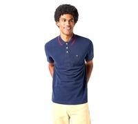 WRANGLER Maglietta 'POLO SHIRT' navy / rosso, Taglia M