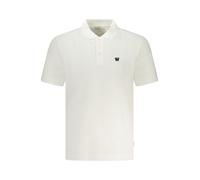 Wrangler, ,Tops ,Uomo ,Bianco ,S Polo in Cotone Bianco con Logo