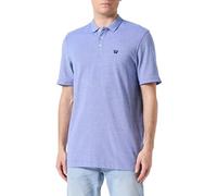 Wrangler Polo raffinata, Blu, XL Uomo