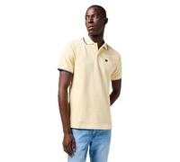 Wrangler Polo Shirt, Banana Crepe, XL Uomo