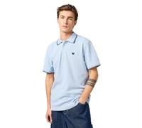 Wrangler Polo Shirt, Niagara Mist, M Uomo