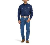 Wrangler Premium Performance Cowboy Cut Regular Fit Jean - Blu - 31W x 36L