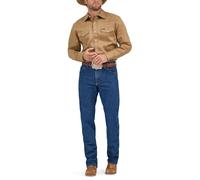 Wrangler Men's Premium Performance Cowboy Cut Reg Jean, Mid Stone, 30W x 34L