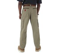 Wrangler Ranger Pantranger da Uomo, Nero, 46W x 32L
