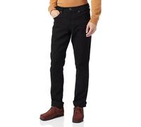 Wrangler Red Kabel Regular, Jeans Uomo, Black Rinse, 36W / 32L