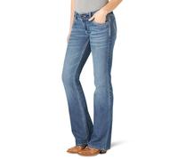 Wrangler Retro Sadie Low Rise Stretch Boot Cut Jean Jeans, Tiffany, 15-36 Donna