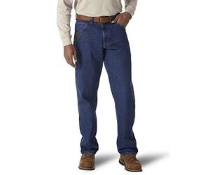 Wrangler Riggs Workwear Jeans da Uomo Ripstop Carpenter, Indaco Antico., 32W x 32L