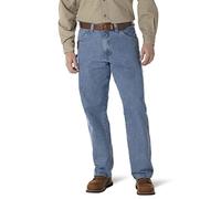 Wrangler Riggs Workwear - Jeans Stile Falegname Ripstop, da Uomo, Indaco Vintage, 32W x 32L
