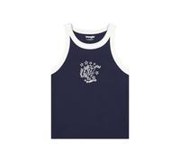 Wrangler Ringer Tank T-Shirt, Marina Militare, L Donna