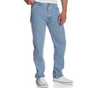 Wrangler Rugged Wear - Jeans da Uomo, Modello Classico Rough Wash Indigo W40 / L32