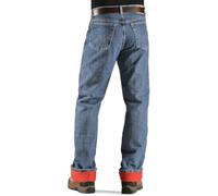 Wrangler Rugged Wear Men's Woodland Thermal Jean,StoneWashed Denim,34x30