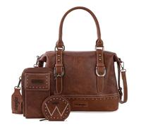 Wrangler Set di 3 borse da medico per donna, borsa a tracolla con manico superiore, borsa per cellulare e portamonete, Taglia unica