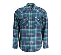 Wrangler, ,Shirts ,Uomo ,Multicolore ,S Camicia Flanella Western Regular Fit Verde