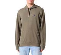 Wrangler Sign off hoodie Felpa Cappuccio Uomo Ragazzo Verde