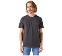 WRANGLER Maglietta 'SIGN OFF TEE' grigio scuro, Taglia S