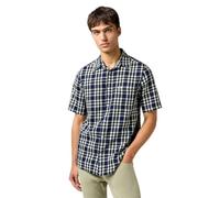 Wrangler SS 1 Pkt Shirt Maglietta, Crepe Indaco, L Uomo