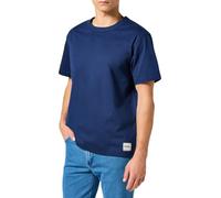 Wrangler SS Solid Tee T-Shirt, Blu Navy, M Uomo