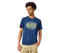 Wrangler T-Shirt Americana Faded Uomo Ragazzo Mezza Manica Corta
