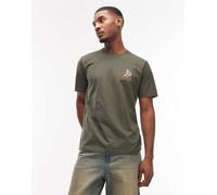 Wrangler - T-shirt blu con ricamo 2XL