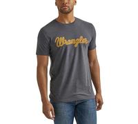 Wrangler T-Shirt Logo Rope Uomo, Antracite Melange, S